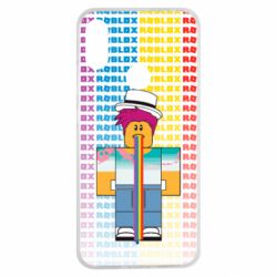 Чехол для Xiaomi Redmi Note 7 3D Roblox Rainbow - PrintSalon