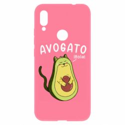 Чехол для Xiaomi Redmi Note 7 Avogato Cat - PrintSalon