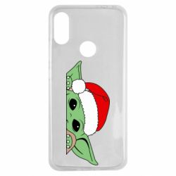 Чохол для Xiaomi Redmi Note 7 Baby Yoda Santa - PrintSalon