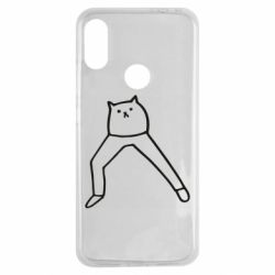 Чехол для Xiaomi Redmi Note 7 Cat in pants - PrintSalon