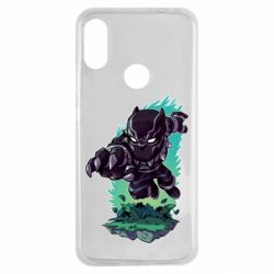 Чехол для Xiaomi Redmi Note 7 Cute Black panther - PrintSalon