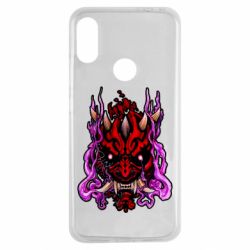 Чехол для Xiaomi Redmi Note 7 Darth Maul Japanese mask - PrintSalon
