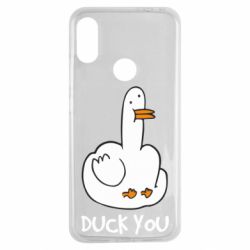Чехол для Xiaomi Redmi Note 7 Duck you - PrintSalon