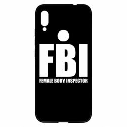 Чехол для Xiaomi Redmi Note 7 FBI - Female Body Inspector - PrintSalon