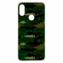 Чохол для Xiaomi Redmi Note 7 Fisherman Camouflage - PrintSalon