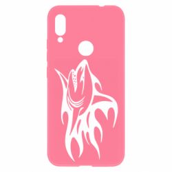 Чехол для Xiaomi Redmi Note 7 Flaming shark - PrintSalon