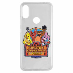 Чехол для Xiaomi Redmi Note 7 Freddy Pizza - PrintSalon