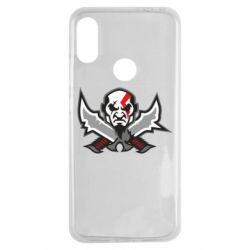 Чехол для Xiaomi Redmi Note 7 God of war Kratos vector - PrintSalon