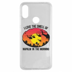 Чехол для Xiaomi Redmi Note 7 I love the smell napalm, in the morning - PrintSalon