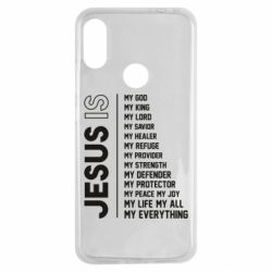 Чехол для Xiaomi Redmi Note 7 Jesus is - PrintSalon