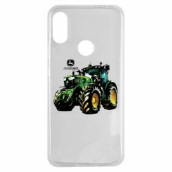Чохол для Xiaomi Redmi Note 7 John Deere Tractor and logo - PrintSalon