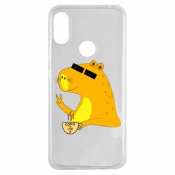 Чехол для Xiaomi Redmi Note 7 Капибара Программист - PrintSalon