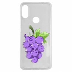 Чехол для Xiaomi Redmi Note 7 Кот-виноград - PrintSalon