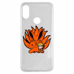 Чехол для Xiaomi Redmi Note 7 Kurama And Naruto - PrintSalon