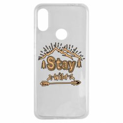 Чехол для Xiaomi Redmi Note 7 Mountains - Stay Wild - PrintSalon