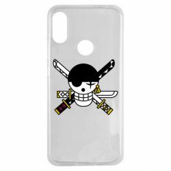 Чехол для Xiaomi Redmi Note 7 One Piece Zoro logo - PrintSalon