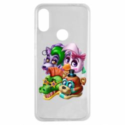 Чехол для Xiaomi Redmi Note 7 Персонажи FNAF - PrintSalon