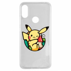 Чехол для Xiaomi Redmi Note 7 Pikachu with ketchup - PrintSalon