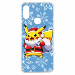 Чохол для Xiaomi Redmi Note 7 Santa Claus Pikachu - PrintSalon