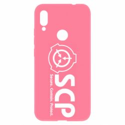 Чохол для Xiaomi Redmi Note 7 SCP logo text - PrintSalon