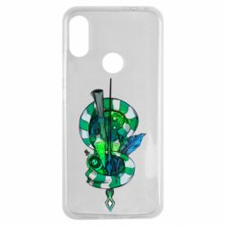 Чехол для Xiaomi Redmi Note 7 Символы Слизерина - PrintSalon