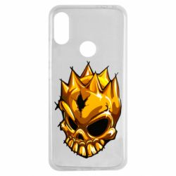Чехол для Xiaomi Redmi Note 7 Standoff - Gold Skull