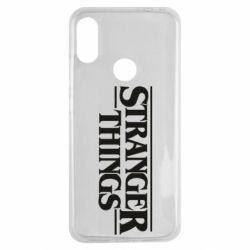 Чехол для Xiaomi Redmi Note 7 Stragner Things Logo - PrintSalon