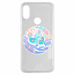 Чехол для Xiaomi Redmi Note 7 Ultra cute shark - PrintSalon