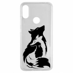 Чехол для Xiaomi Redmi Note 7 Wolf And Fox - PrintSalon