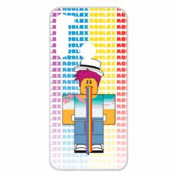 Чехол для Xiaomi Redmi Note 8 3D Roblox Rainbow - PrintSalon