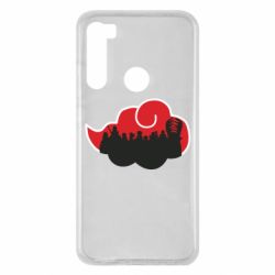 Чехол для Xiaomi Redmi Note 8 Akatsuki Members Red Cloud - PrintSalon