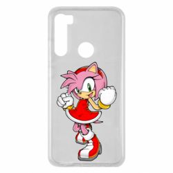 Чохол для Xiaomi Redmi Note 8 Amy Rose with smile - PrintSalon