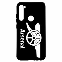 Чехол для Xiaomi Redmi Note 8 Arsenal simple logo - PrintSalon