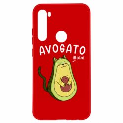 Чехол для Xiaomi Redmi Note 8 Avogato Cat - PrintSalon