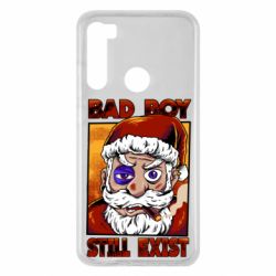 Чехол для Xiaomi Redmi Note 8 Bad Santa - PrintSalon