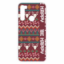 Чохол для Xiaomi Redmi Note 8 Be Happy - Deers Pattern - PrintSalon