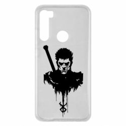 Чехол для Xiaomi Redmi Note 8 Берсерк аниме-PrintSalon Чехол для Xiaomi Redmi Note 8 Берсерк аниме