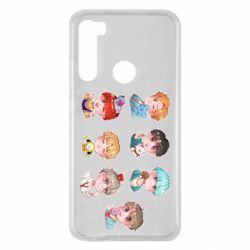 Чехол для Xiaomi Redmi Note 8 BTS cute boys - PrintSalon