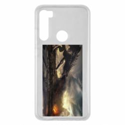 Чохол для Xiaomi Redmi Note 8 Дракон арт - PrintSalon