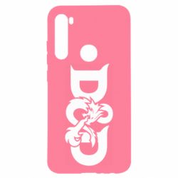 Чехол для Xiaomi Redmi Note 8 Dungeons s Dragons logo - PrintSalon