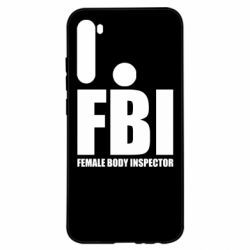 Чехол для Xiaomi Redmi Note 8 FBI - Female Body Inspector - PrintSalon