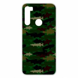 Чохол для Xiaomi Redmi Note 8 Fisherman Camouflage - PrintSalon