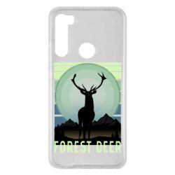 Чехол для Xiaomi Redmi Note 8 Forest deer - PrintSalon