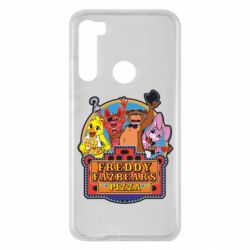 Чехол для Xiaomi Redmi Note 8 Freddy Pizza - PrintSalon