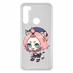 Чехол для Xiaomi Redmi Note 8 Genshin Impact chibi Diona - PrintSalon