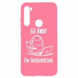 Чехол для Xiaomi Redmi Note 8 Go away i'm introverting - PrintSalon