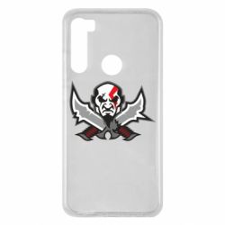Чехол для Xiaomi Redmi Note 8 God of war Kratos vector - PrintSalon