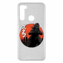 Чохол для Xiaomi Redmi Note 8 Годзила Арт-PrintSalon Чохол для Xiaomi Redmi Note 8 Годзила Арт