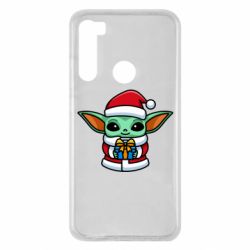 Чехол для Xiaomi Redmi Note 8 Grogu Santa Claus - PrintSalon