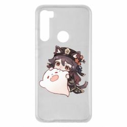 Чехол для Xiaomi Redmi Note 8 Hu Tao cat - PrintSalon